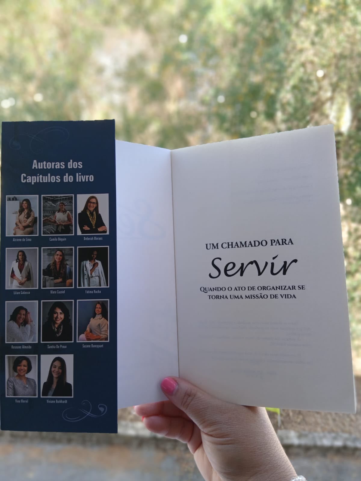 Autoras dos capítulos do livro